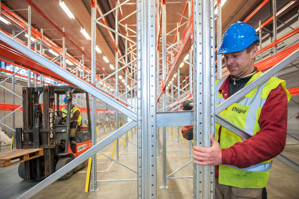 metalen legbordstelling